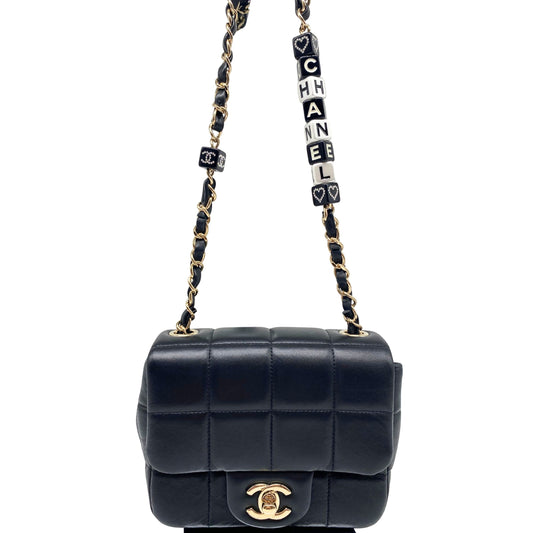 Chanel MonaCoco Crystal Resin Square Mini Flap