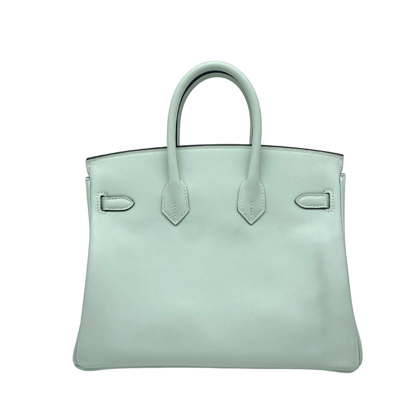 Birkin 25 Peppermint Swift Palladium Hardware
