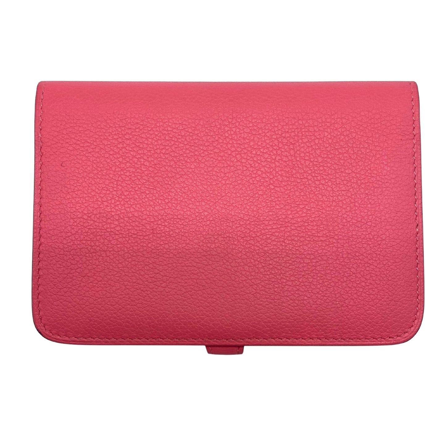 Hermes Dogone Compact Togo Rose Wallet
