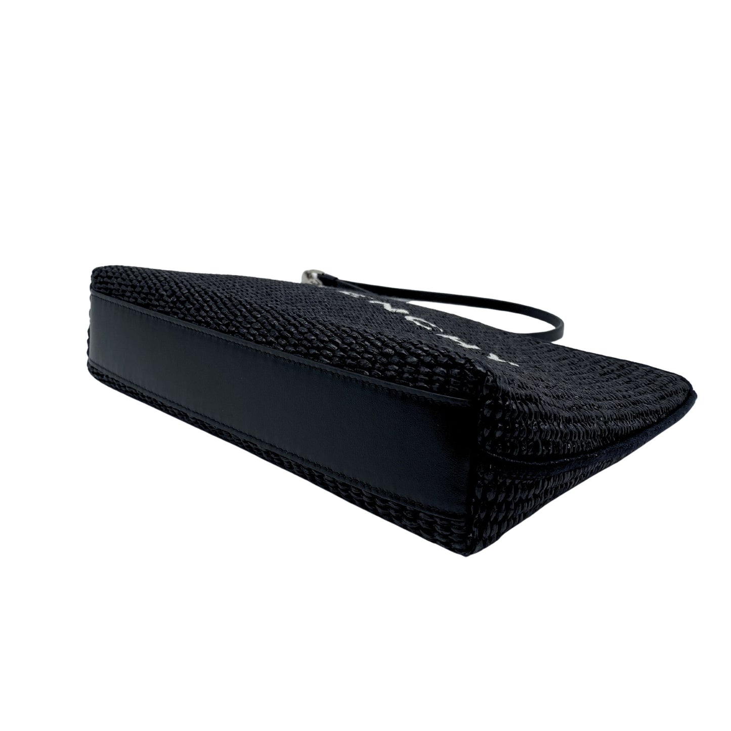 Givenchy Black Travel Raffia Pouch