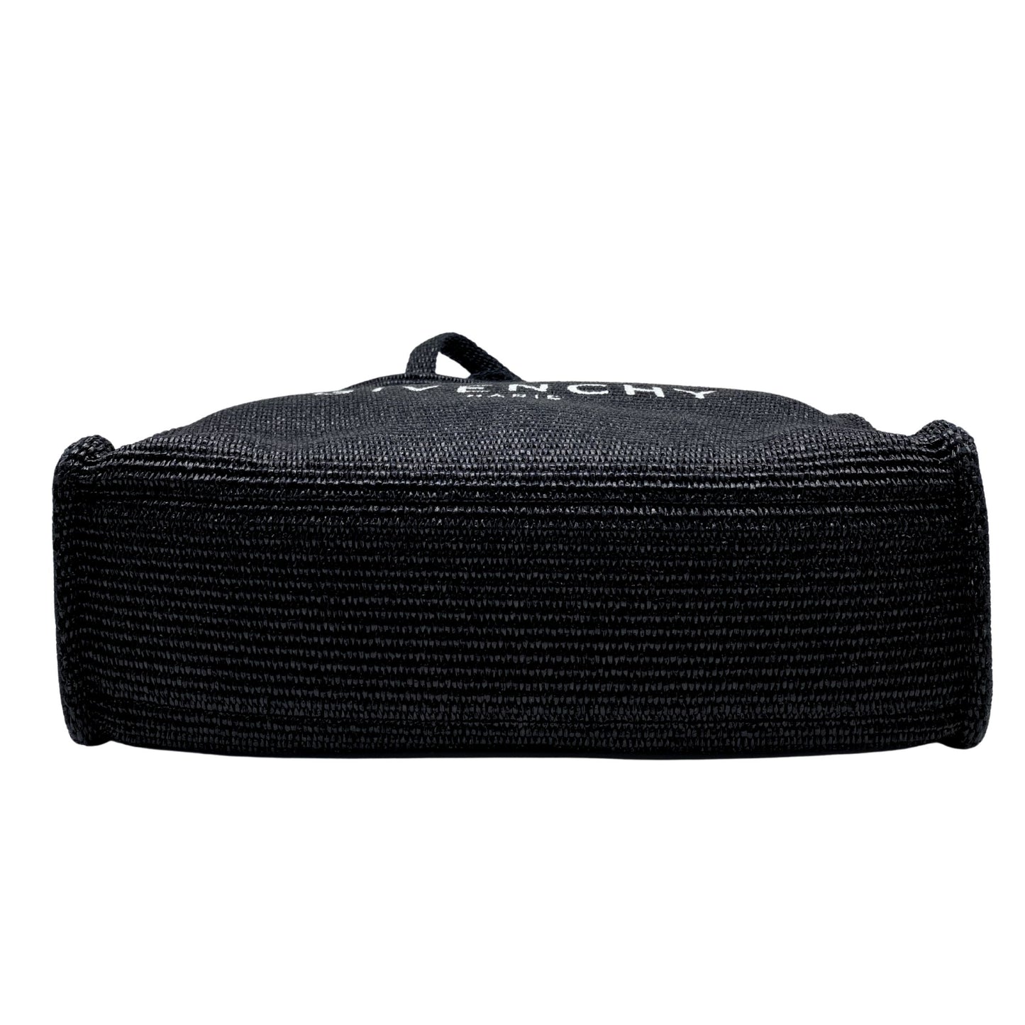 Givenchy G-Tote Black Woven Raffia