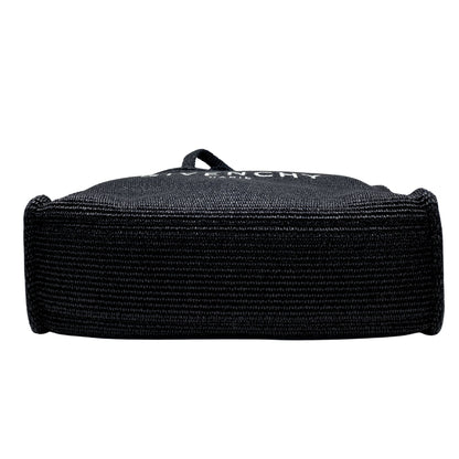 Givenchy G-Tote Black Woven Raffia
