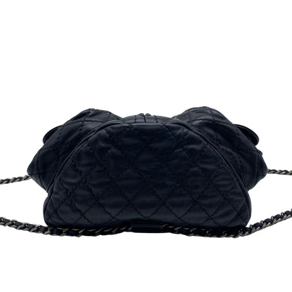 Chanel Backpack Is Back Black w/ Aged Silver Hardware