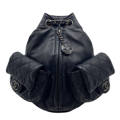 Chanel Backpack Is Back Black w/ Aged Silver Hardware