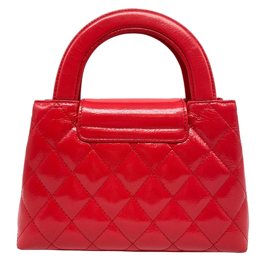 Chanel Nano Kelly Shopper Red