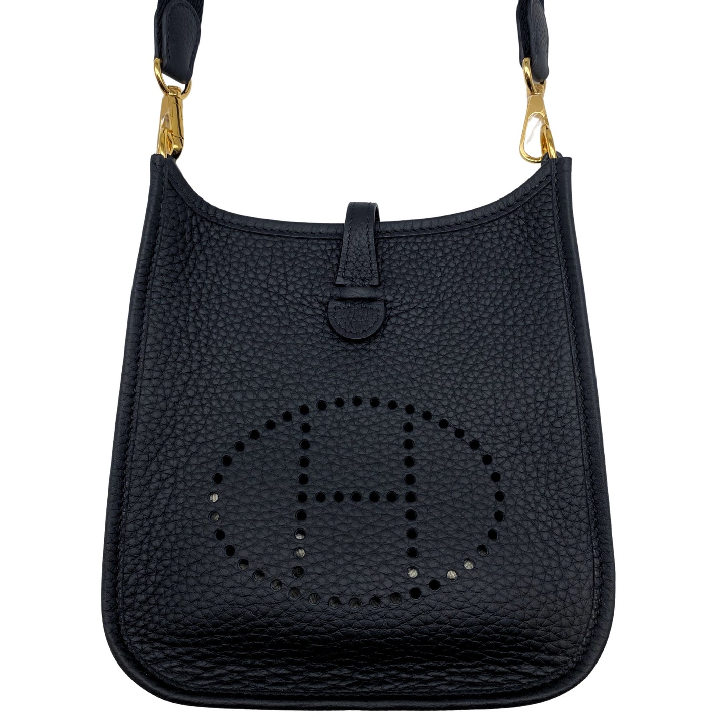 Hermes TPM Black w/ Gold Hardware