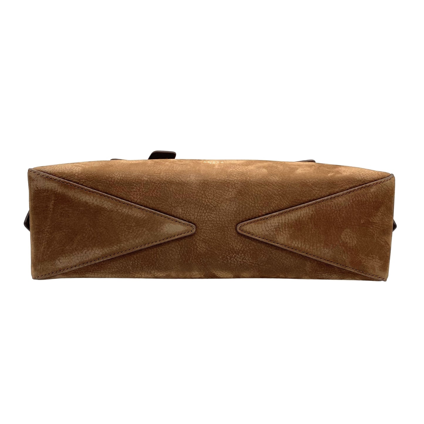 Alaïa Le Teckel Brown Suede Medium Bag