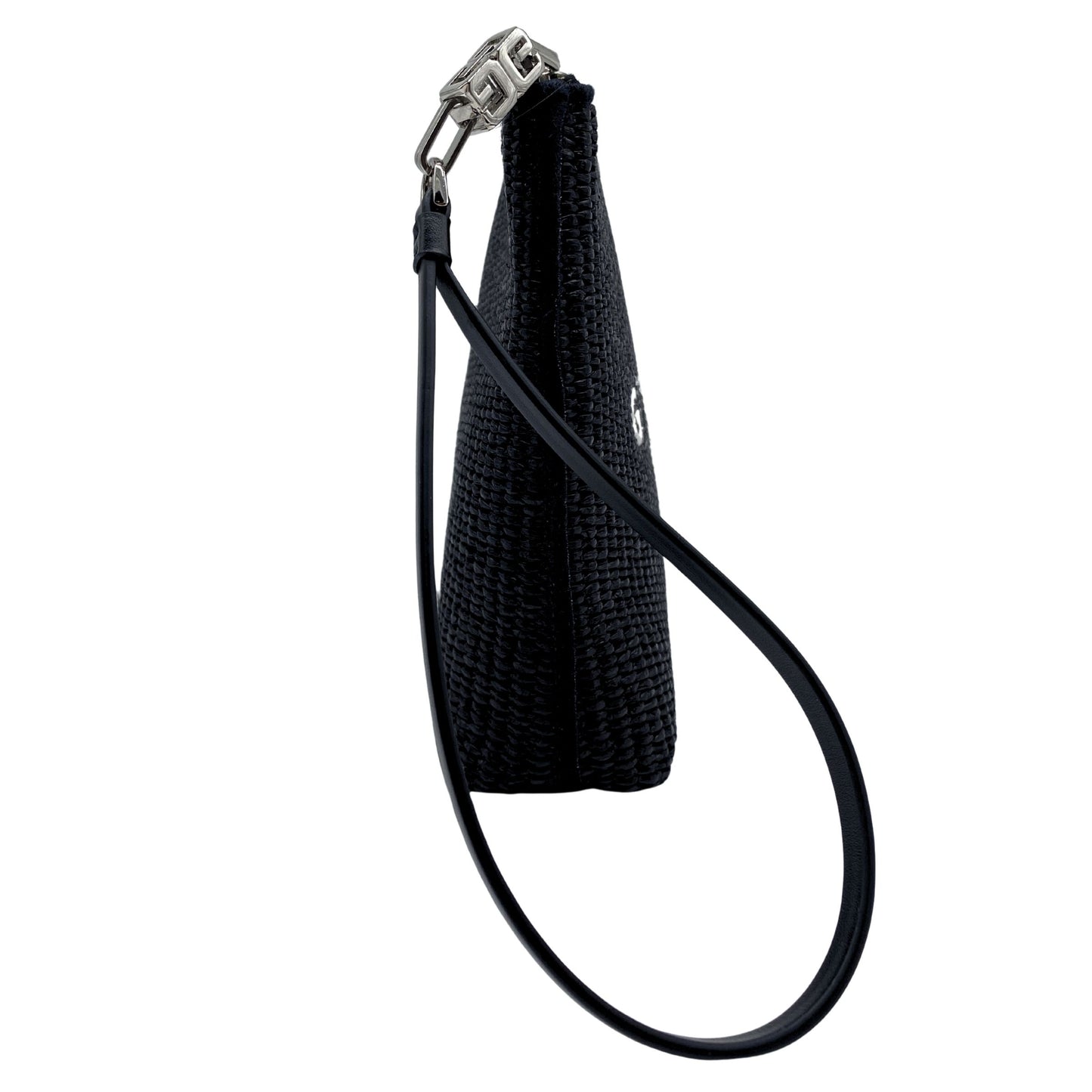 Givenchy Black Travel Raffia Pouch