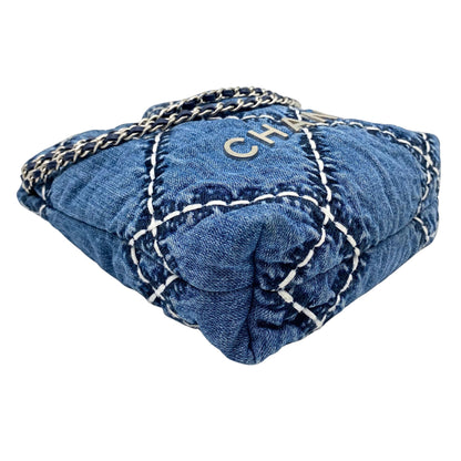 Chanel 22 Mini Denim Stitched