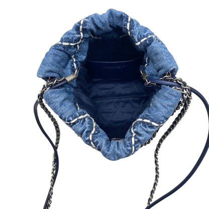 Chanel 22 Mini Denim Stitched
