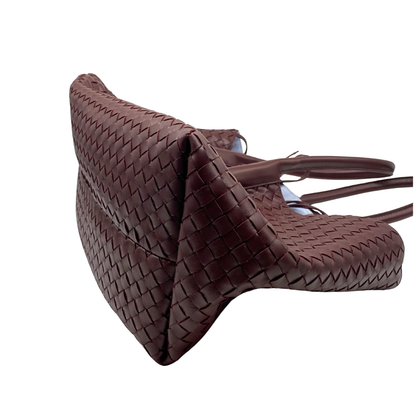 Bottega Venetta Pinacoteca Reversible Intrecciato Leather Tote