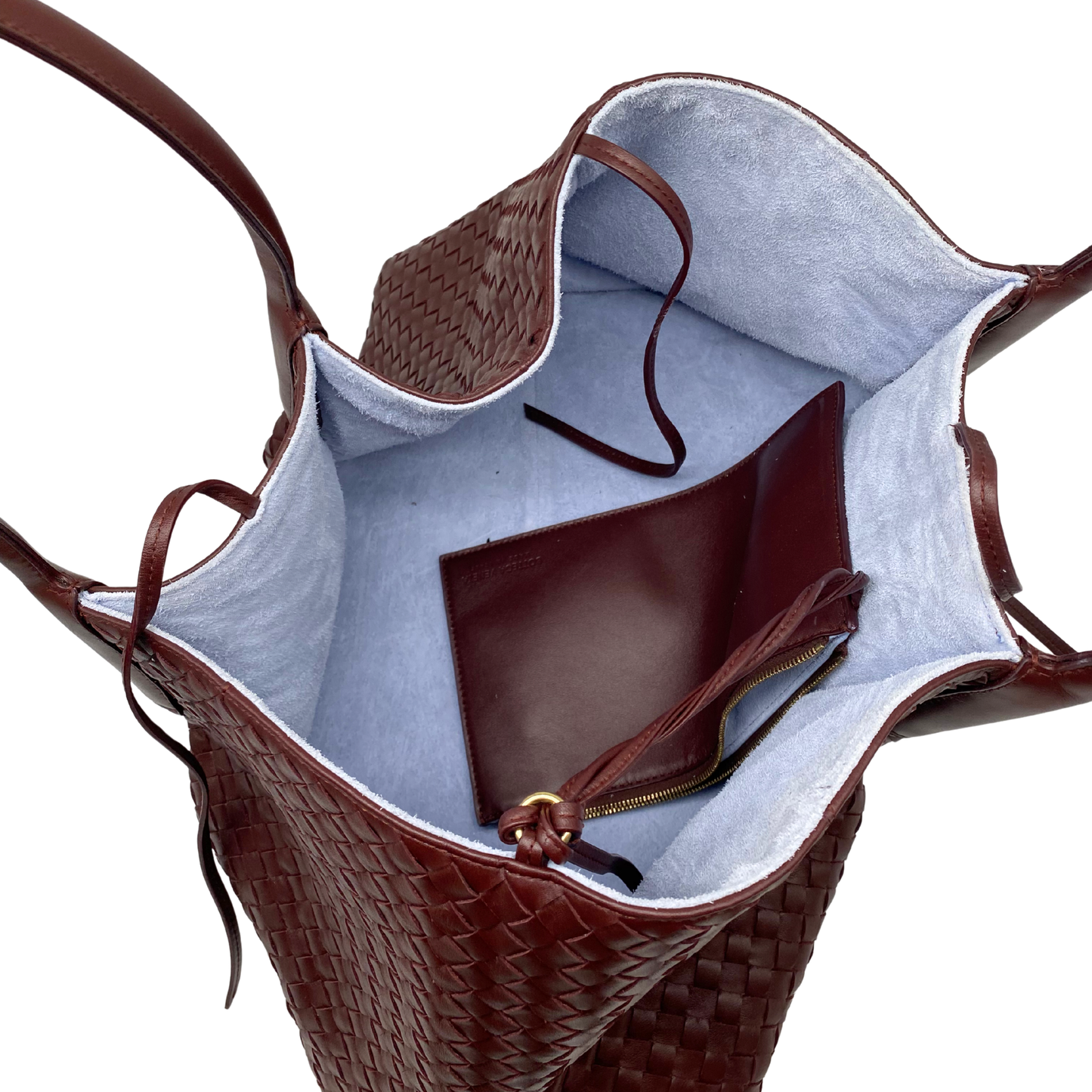 Bottega Venetta Pinacoteca Reversible Intrecciato Leather Tote