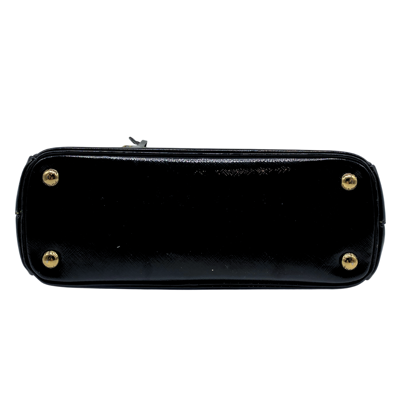 Prada Galleria Small Black Patent Leather