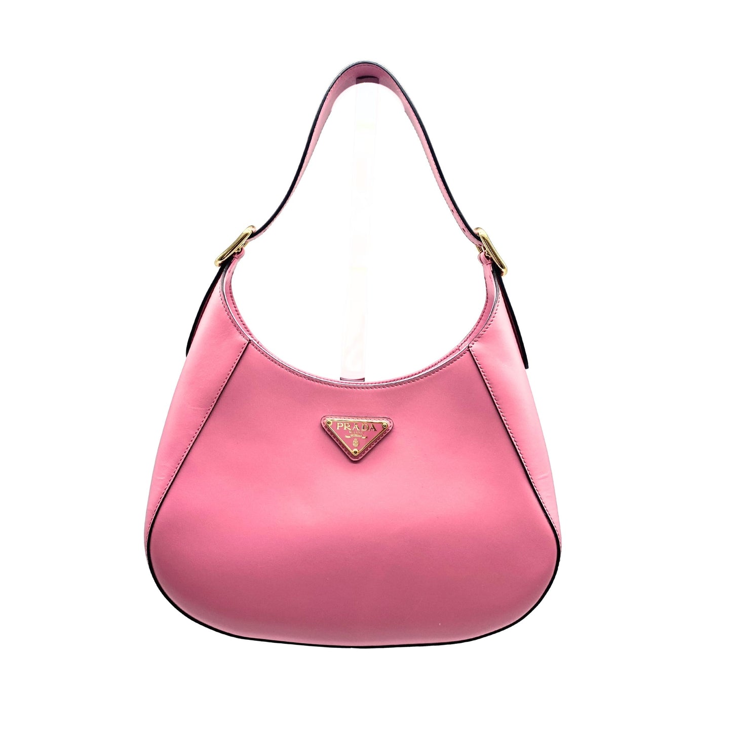 Prada Pink Cleo Gold Hardware