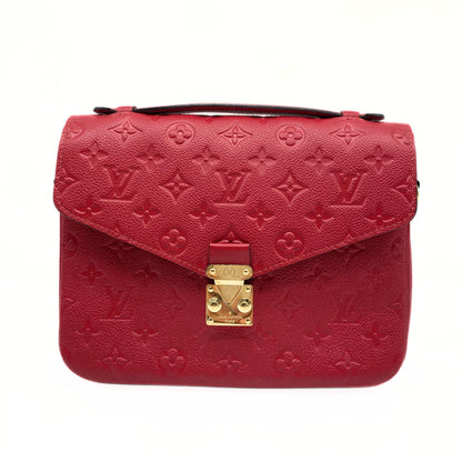 Louis Vuitton Metis Empreinte Pochette Red