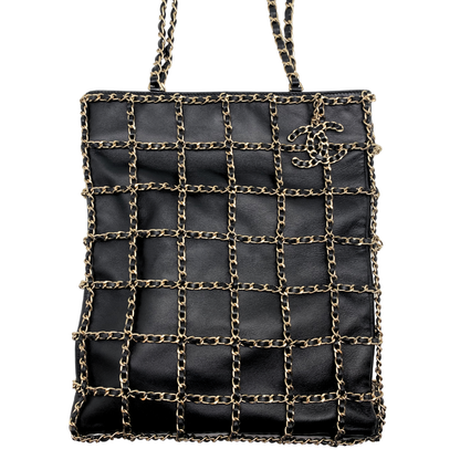 Chanel Chain Shopping Tote
