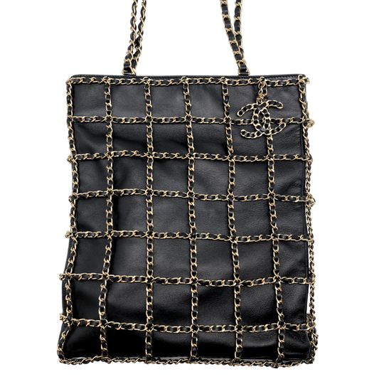 Chanel Chain Shopping Tote