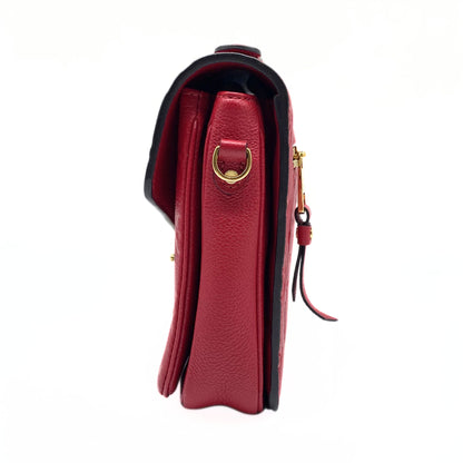 Louis Vuitton Metis Empreinte Pochette Red