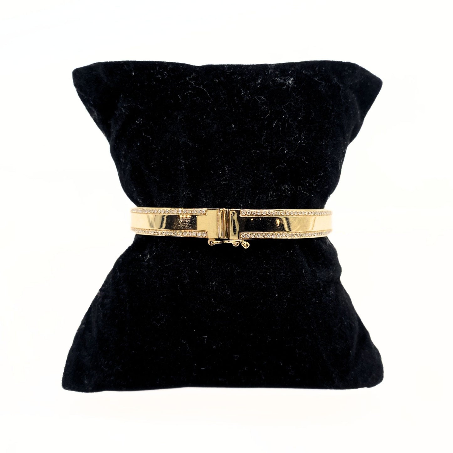 Roberto Coin Gold and Diamond Bangle