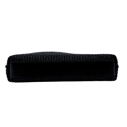 Givenchy Black Travel Raffia Pouch