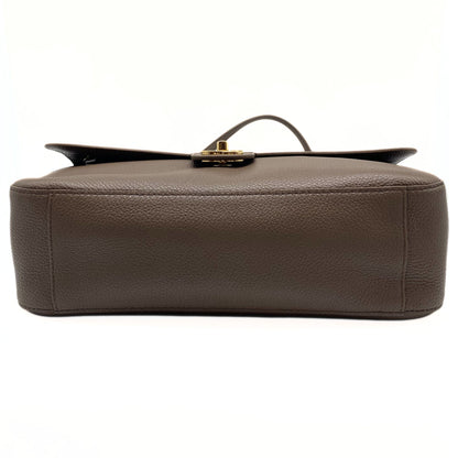 Chanel Grained Calfskin Small Souplissimo Maxi Flap Light Brown