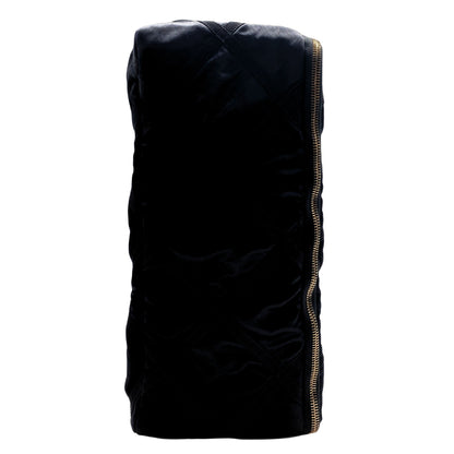 Chanel Black Nylon Travel Bag Brushed Gold Hardware
