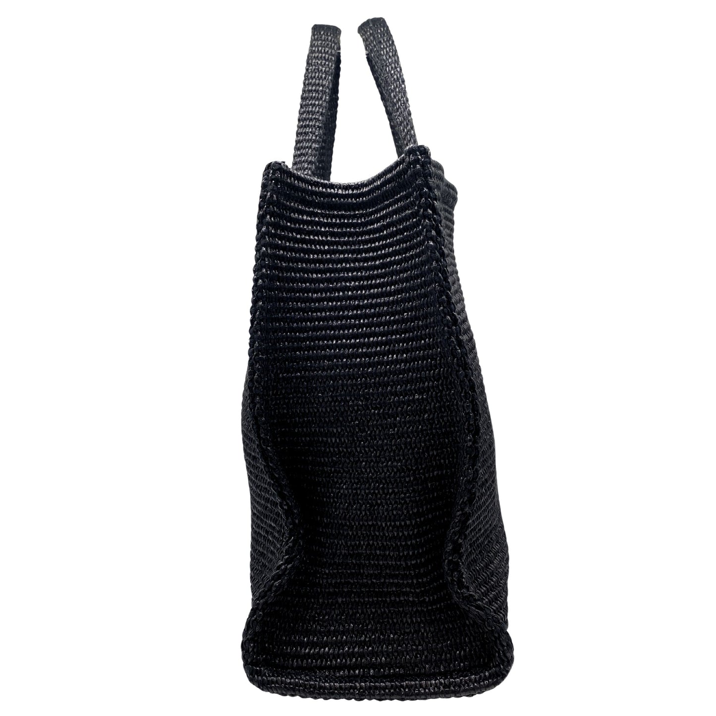 Givenchy G-Tote Black Woven Raffia