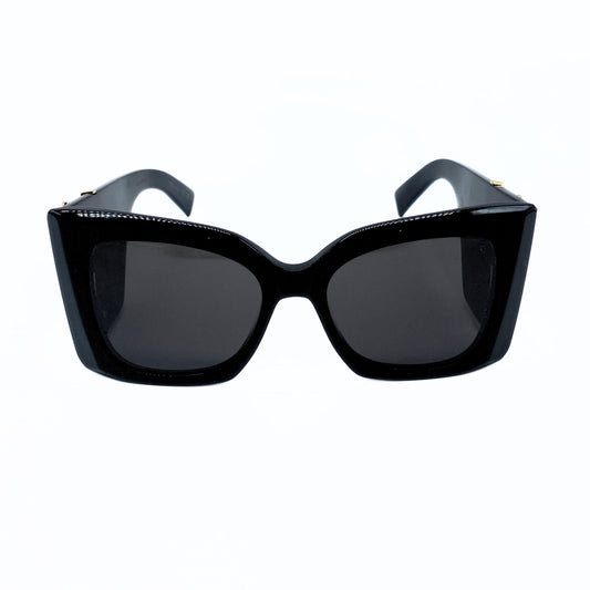 Yves Saint Laurent Monogram Acetate 54MM Blaze Rectangular Sunglasses