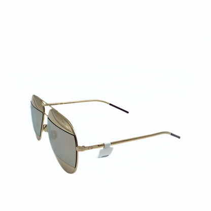 Dior Gold & Silver Aviator Mirrored Sunglasses