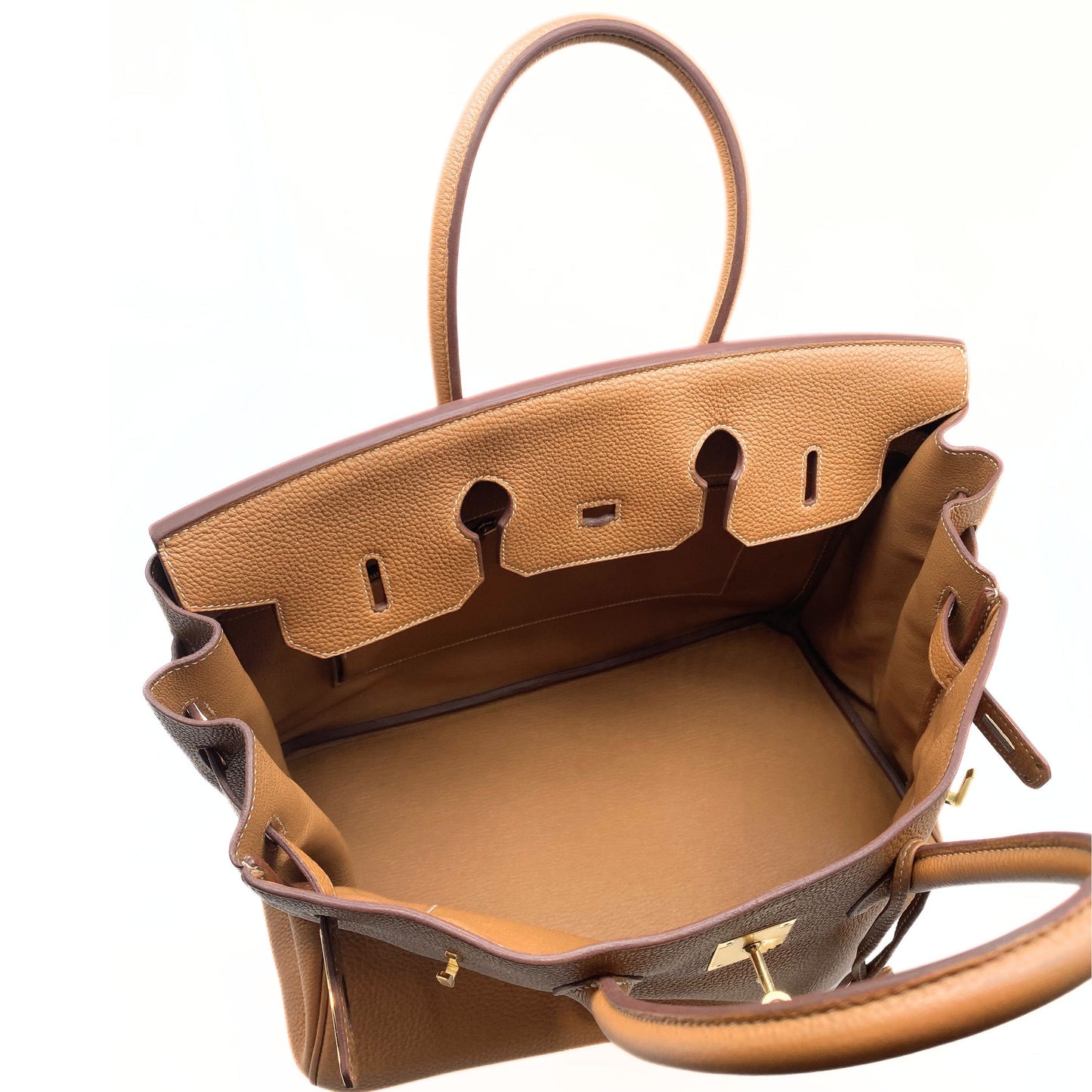 Hermes Birkin 35 Gold Togo Gold Hardware