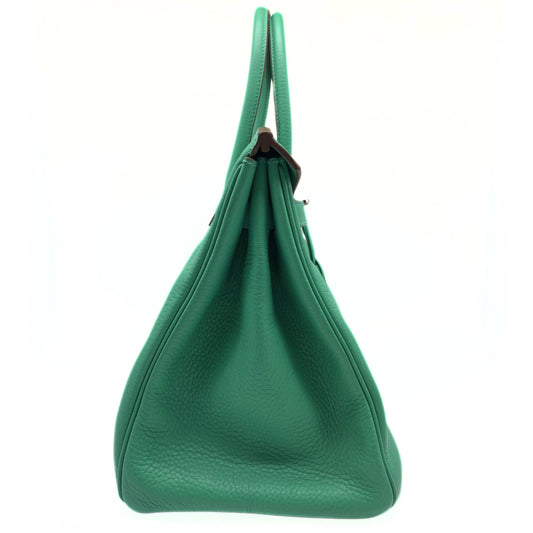 Hermes Birkin 35 Menthe Clemence Leather