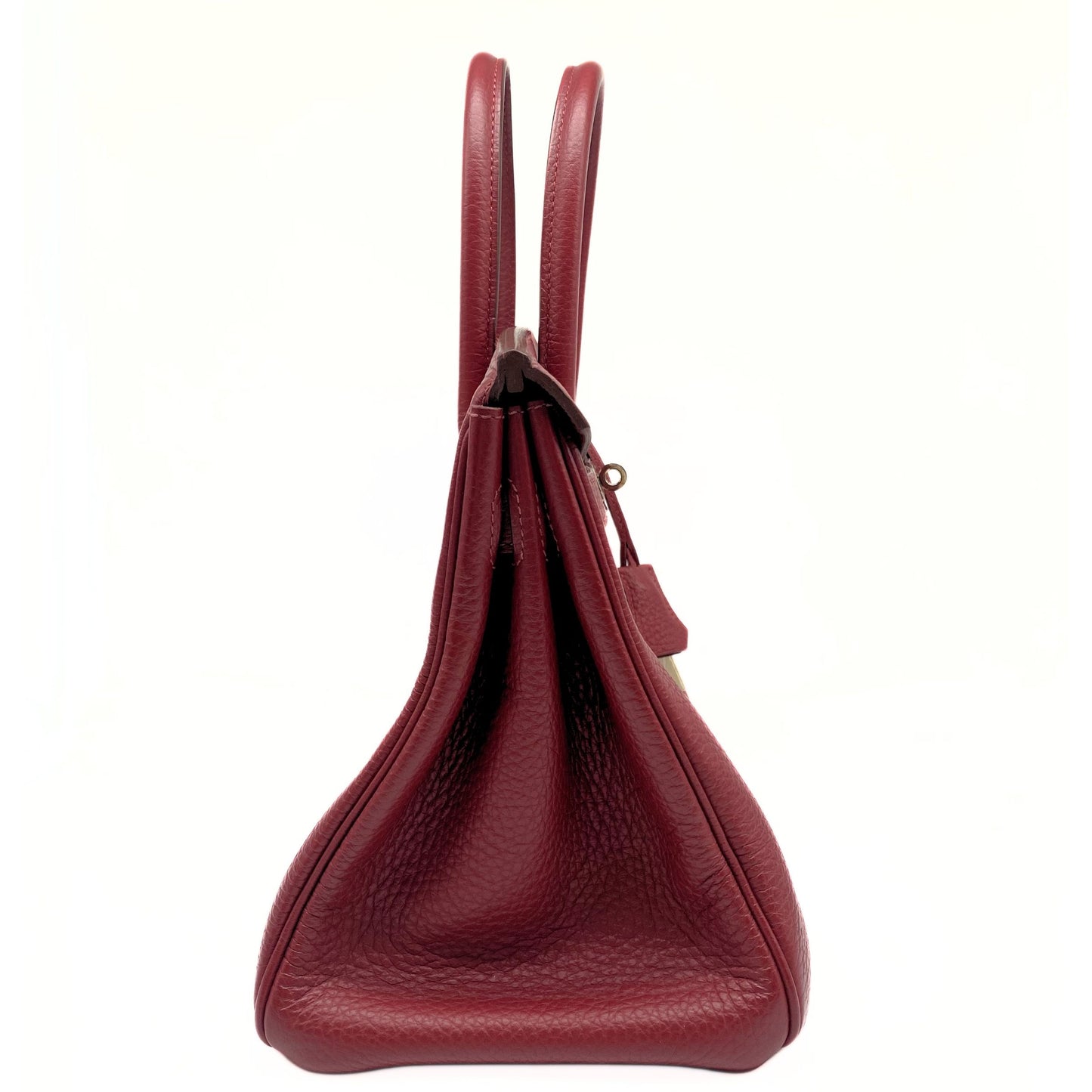 Hermes Birkin 30 Rouge Garance Togo Platinum Hardware