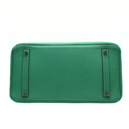 Hermes Birkin 35 Menthe Clemence Leather