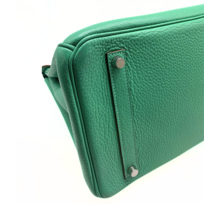 Hermes Birkin 35 Menthe Clemence Leather