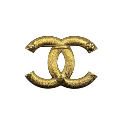 Chanel CC Logo Brooch with Stars