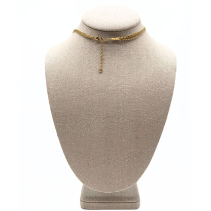 Bottega Veneta Drop 18k gold-finish Marble Necklace