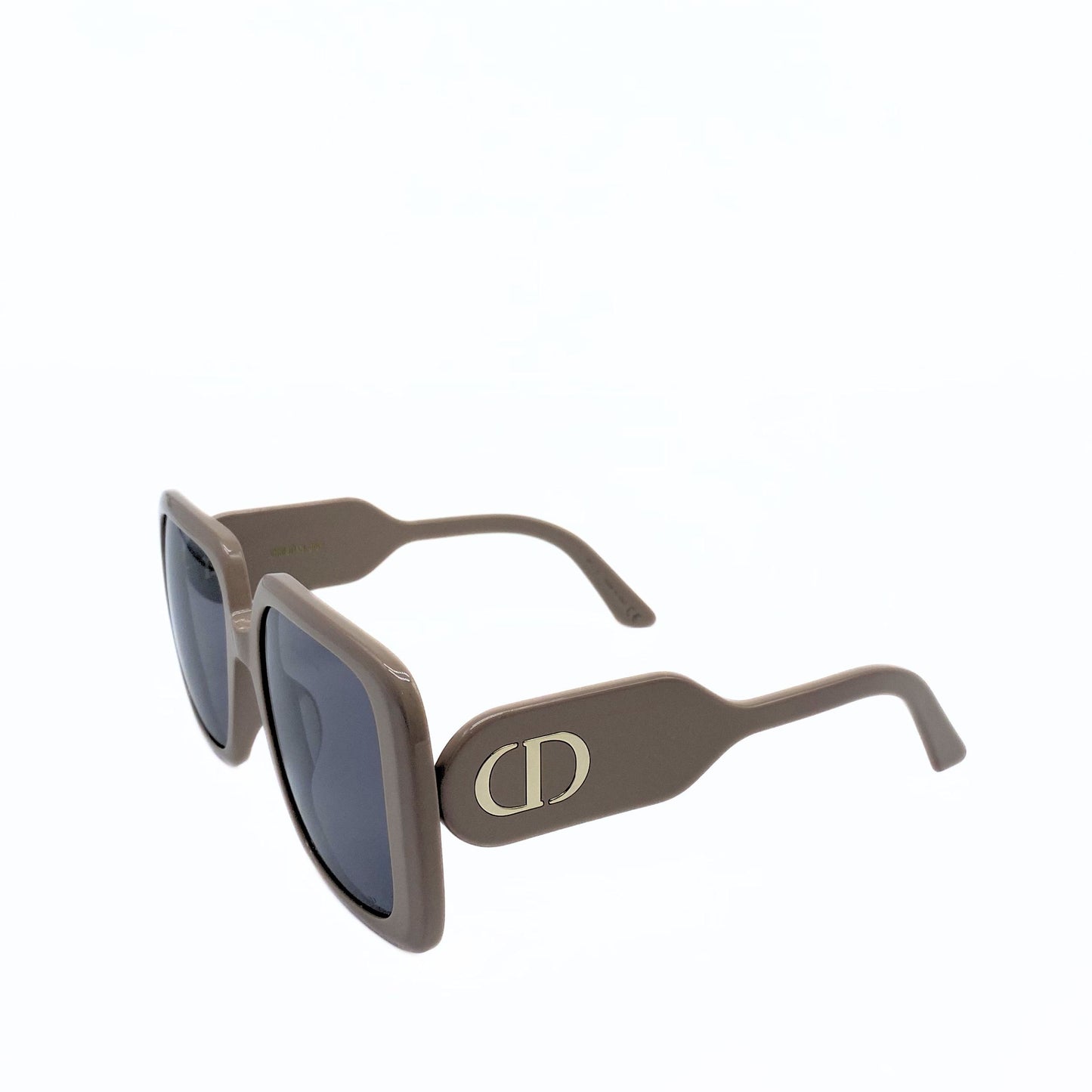 Dior Beige Diorbobby Square Glasses