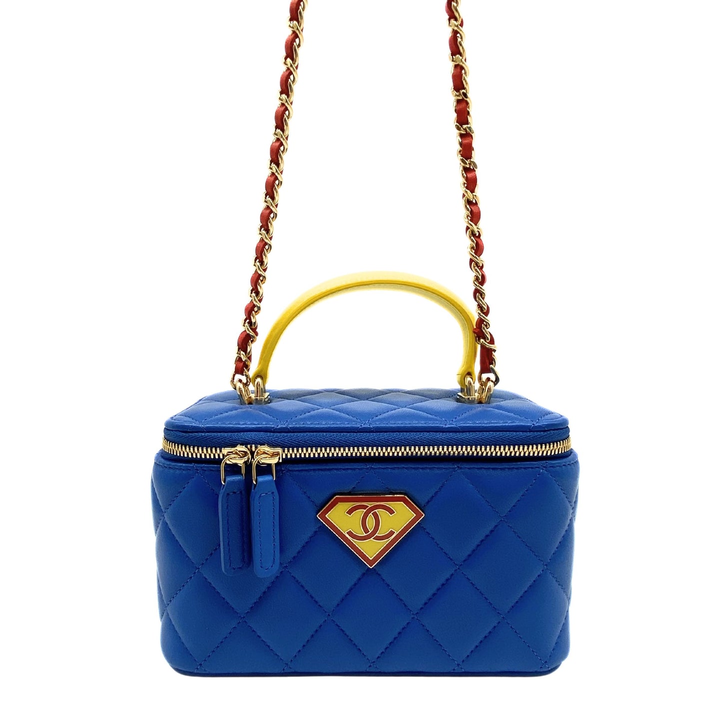 Chanel "Superman" Small Classic Top Handle Vanity Case