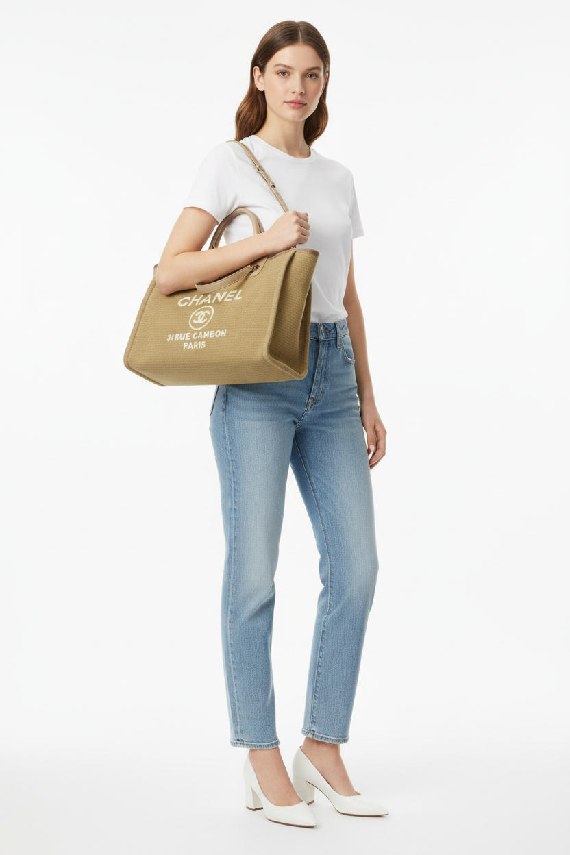 Chanel Deauville on Shoulder