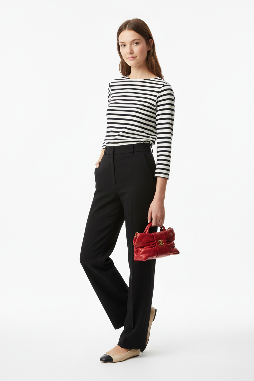 Chanel Mini Bow Bag Red Lambskin Crossbody