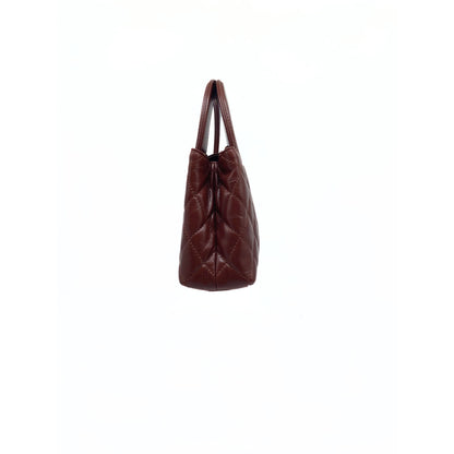 Chanel Brown Kelly Shopper Shiny Aged Calf