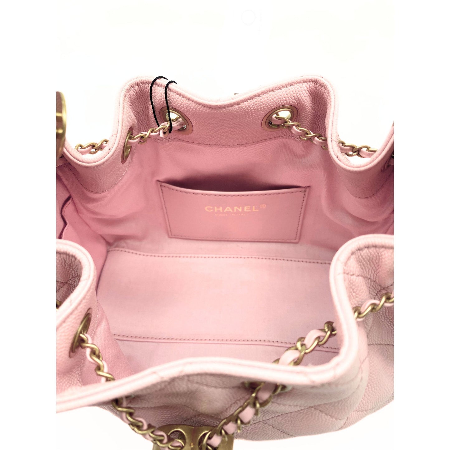 Chanel 25 Pink Mini Caviar Hobo Bag
