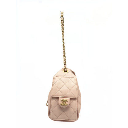 Chanel 25 Pink Mini Caviar Hobo Bag