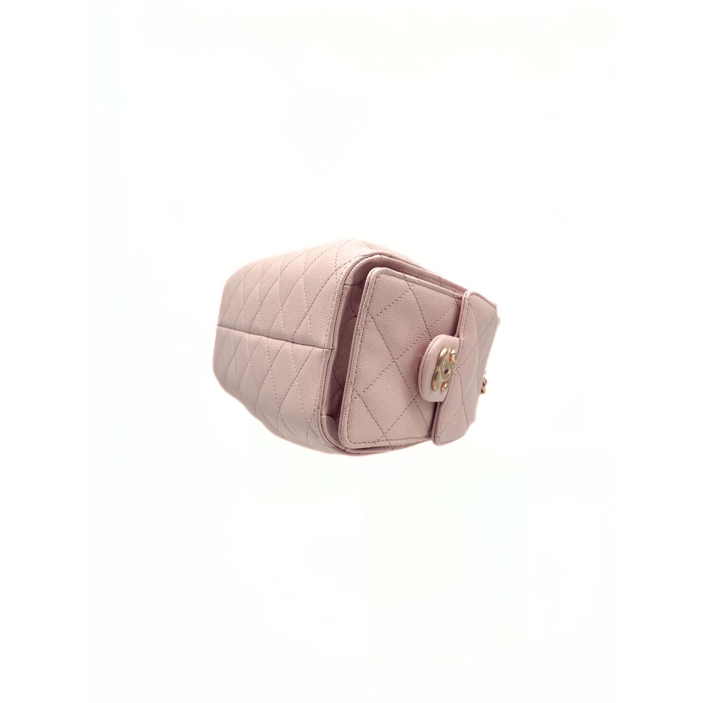 Chanel 25 Pink Mini Caviar Hobo Bag