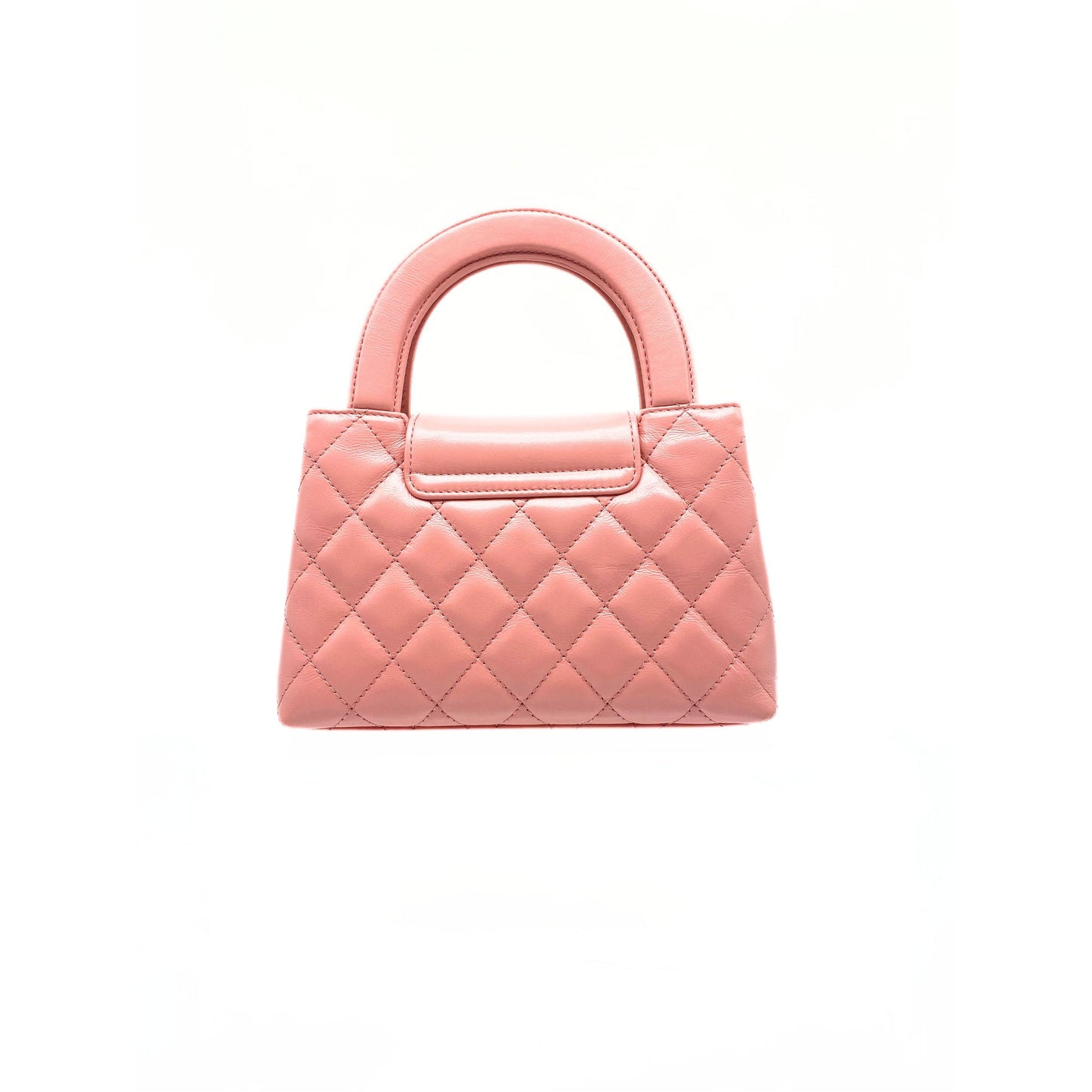 Chanel Mini Kelly Shopper Coral Pink