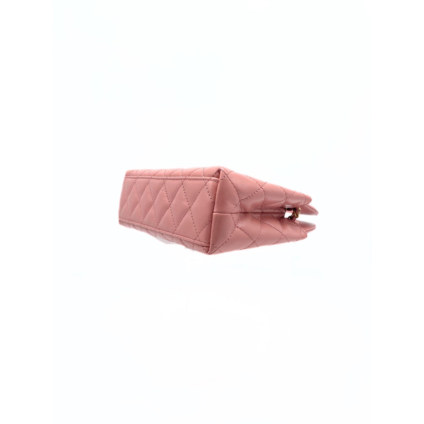 Chanel Mini Kelly Shopper Coral Pink