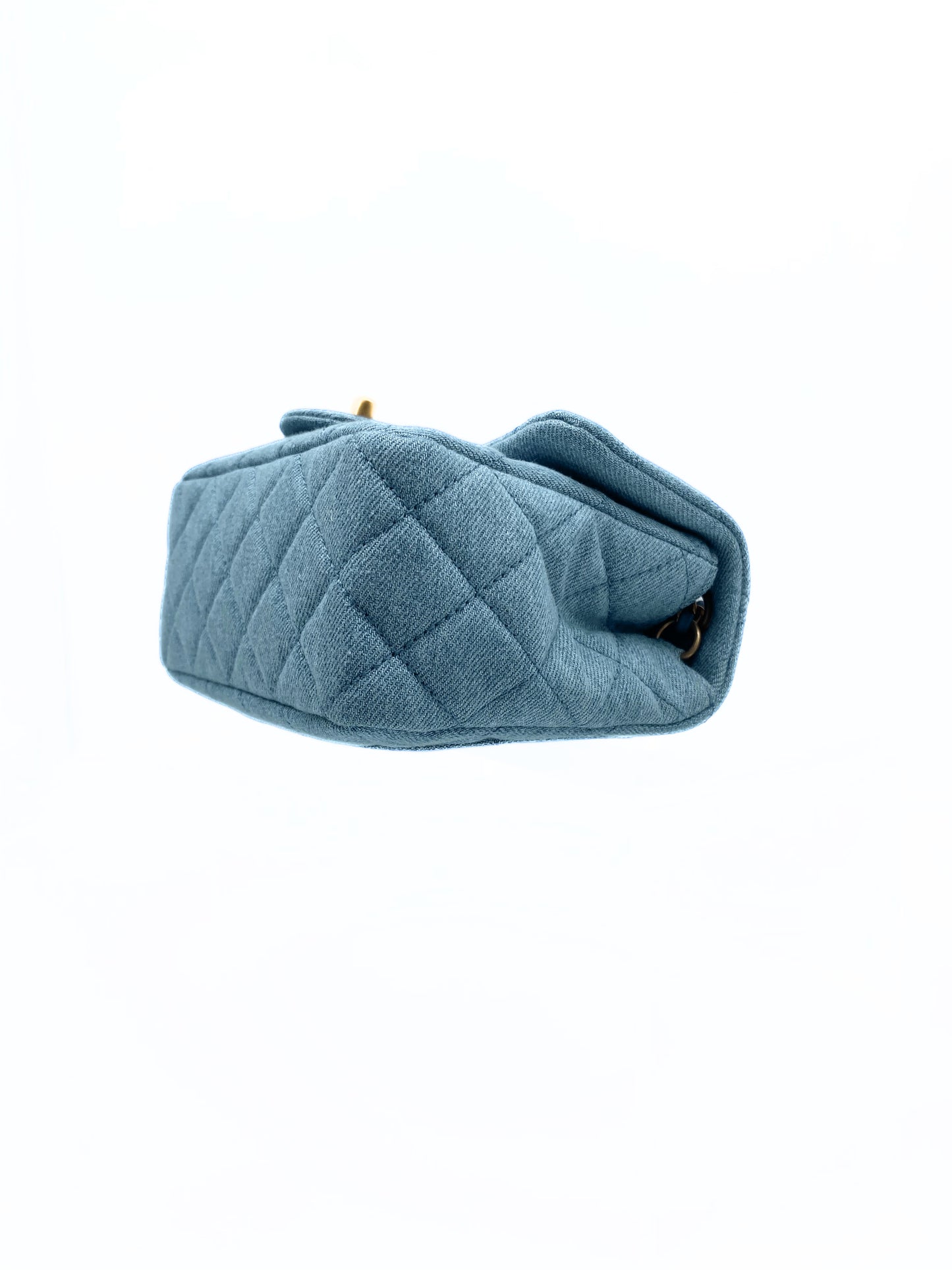 Chanel Denim Mini Coco Pearl Crush