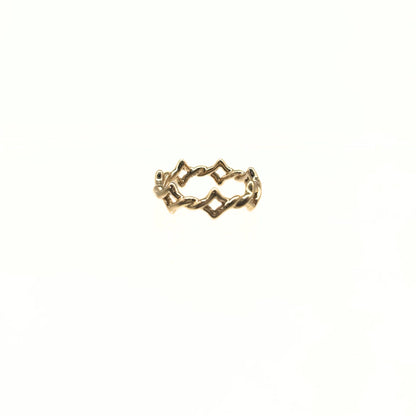 David Yurman Venetian Quatrefoil Stacking Ring
