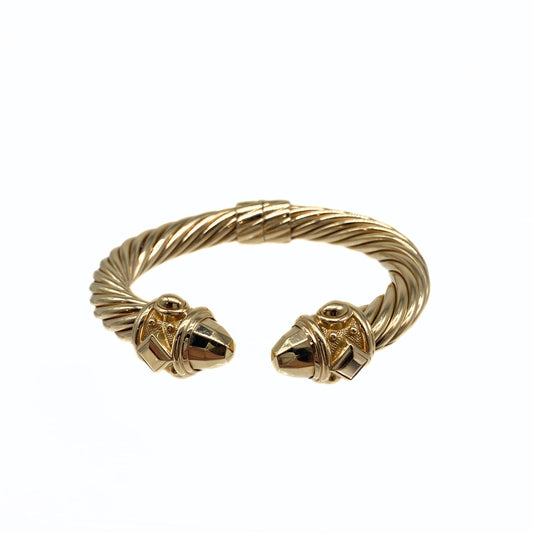 David Yurman Renaissance Cablespira Bracelet 18k Gold