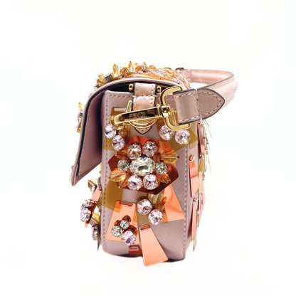 Fendi Baguette 3D Specchietti Satin